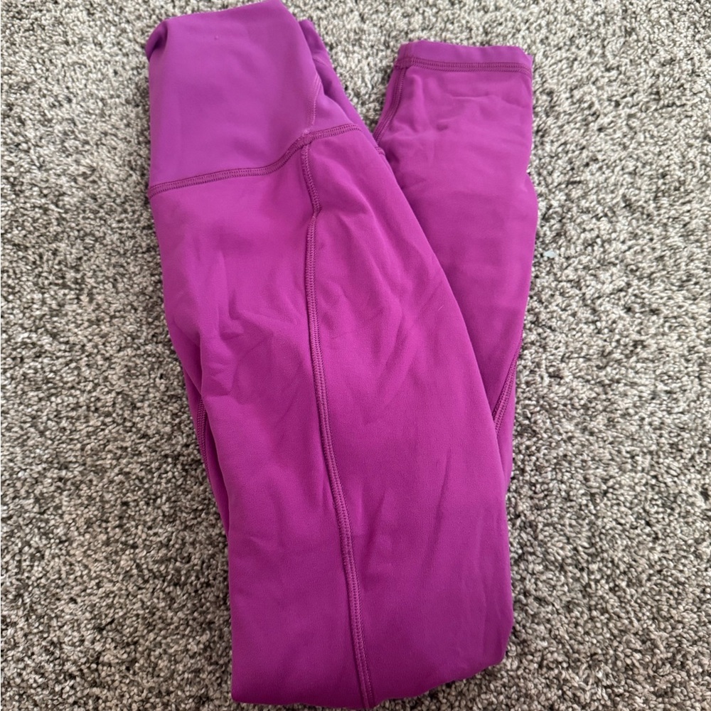 Lululemon Athletica Purple Leggings Performance Stretch